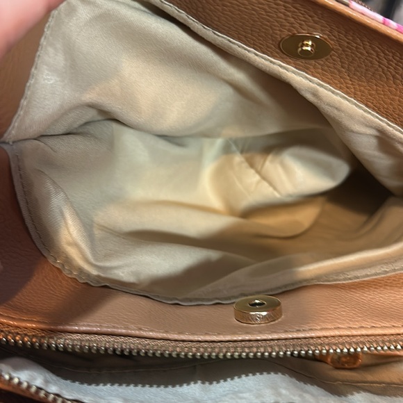 Rosetti Floral Tote Bag with Brown Accents - Picture 12 of 14